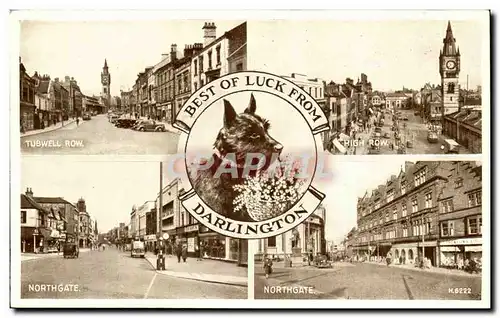 Cartes postales Darlington Northgate Chien Dog