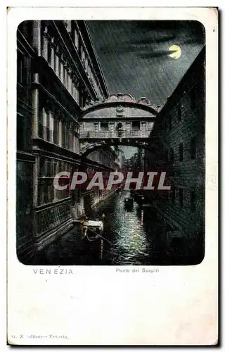 Cartes postales Venezia Ponte dei Sospiri