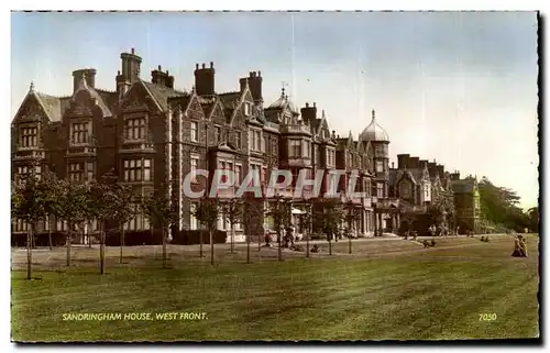 Cartes postales Sandringham House West Front