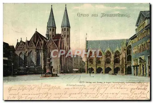 Cartes postales Gruss aus Braunschweig