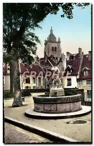 Cartes postales Dole Jura Place aux Fleurs