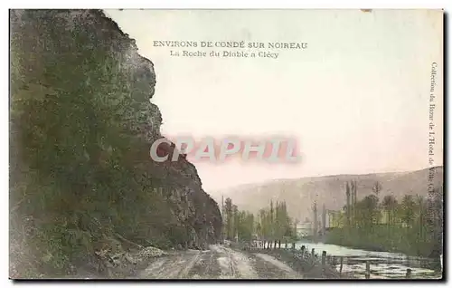 Ansichtskarte AK Environs de Conde sur Noireau La Roche du Diable a Clecy