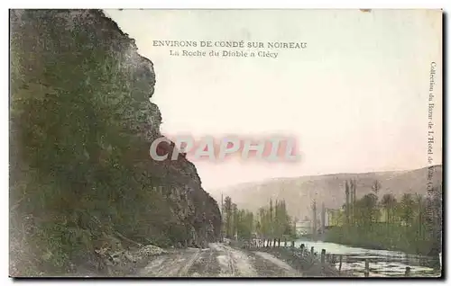 Cartes postales Environs de Conde sur Noireau La Roche du Diable a Clecy