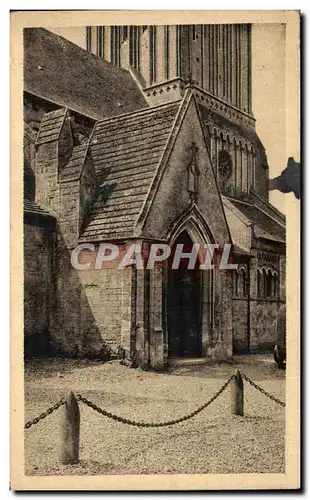 Cartes postales Bernieres sur Mer L Eglise cote nord Le Portail