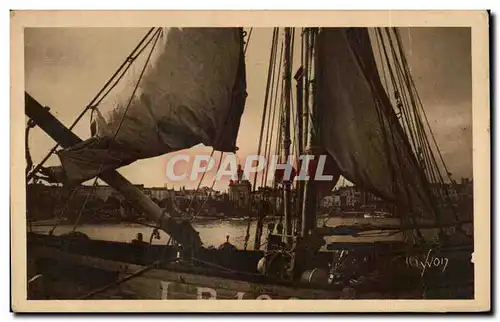 Cartes postales La Douce France La Rochelle Un coin du port Bateaux