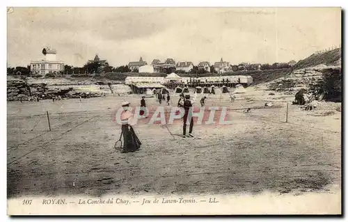 Cartes postales Royan La Conche du Chay jeu de Lawn Temuis