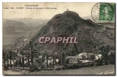 Cartes postales L Auvergne Cantal Murat Rocher de Bonnevie