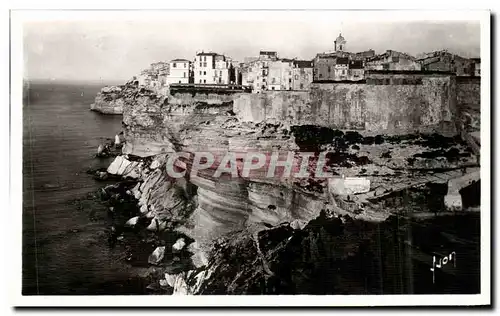 Ansichtskarte AK Bonifacio (Corse) La falaise