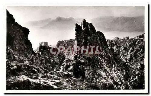 Cartes postales Piana (Corse) Les Calanche et golfe de Porto