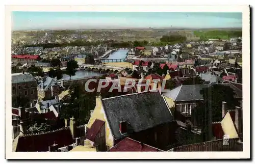 Cartes postales Vierzon Panorama vers le Canal