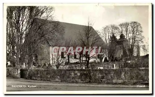 Ansichtskarte AK Danderyo Kyrkan Sweden Suede