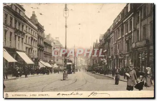 Cartes postales Liverpool Lord Street