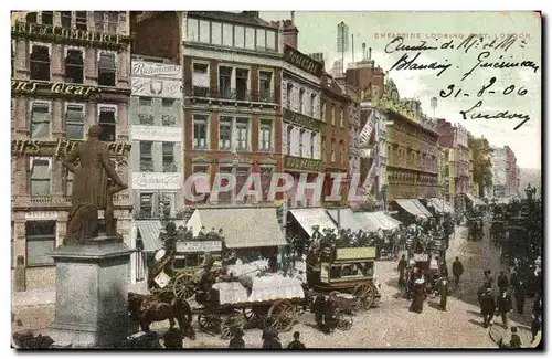 Cartes postales Cheapside Looking London