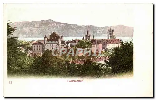 Cartes postales Lausanne