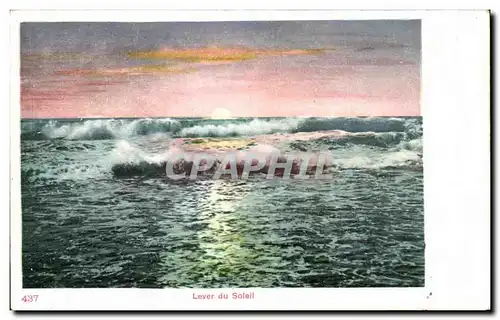 Ansichtskarte AK Lever du soleil