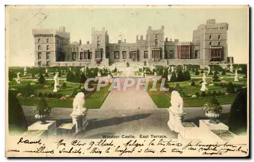 Cartes postales Windsor Castle East Terrace