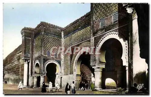 Cartes postales Meknes Bab Mansour