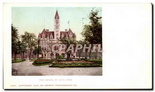 Cartes postales Post Office St Paul Minn Poste