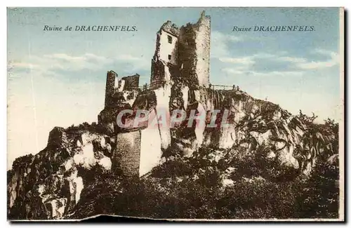 Cartes postales Ruine de drachenfels Ruine Drachenfels