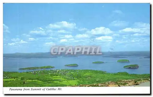 Cartes postales Panorama from Summit of Cadillac Mt Maine