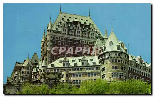 Cartes postales Quebec Canada L hotel Chateau Frontenac dominant la promenade de la terrosse