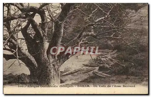 Cartes postales Afrique Occidentale Dakar Un Coin de I Anse Bernard Senegal