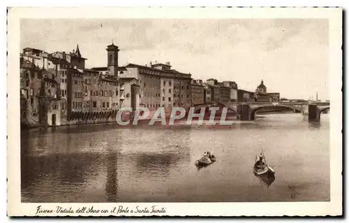 Ansichtskarte AK Firenze Veduta dell anno