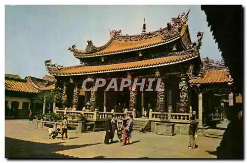 Ansichtskarte AK Lungahan Temple Taipei Taiwan chine China