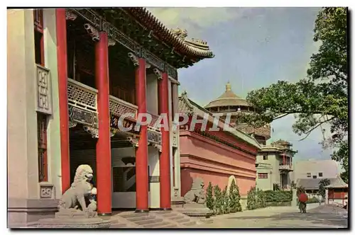 Ansichtskarte AK National Historical Museum Science Hall in the Botanical Garden Taipei Taiwan chine China
