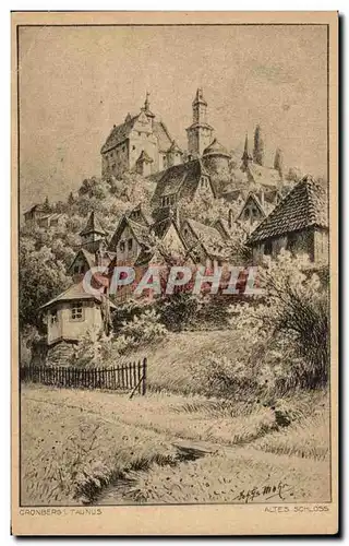Cartes postales Gruss aus Cronberg Taunus