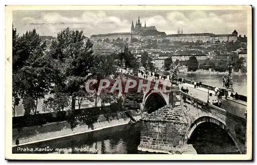 Cartes postales Praha Karluv Mosha Hradcany