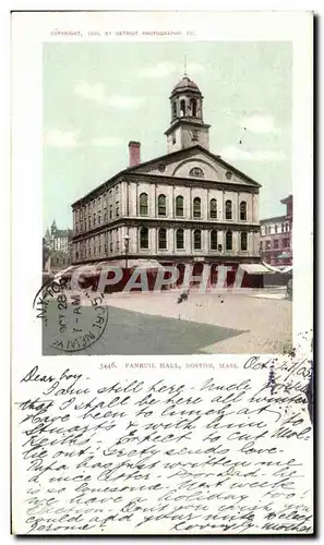 Cartes postales Faneuil Hall Boston Mass