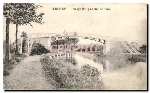 Cartes postales Iseghem Hooge Burg op het Kanaal