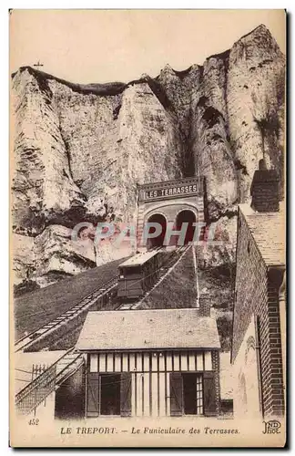 Cartes postales Le Treport Le Funiculaire des Terrasses