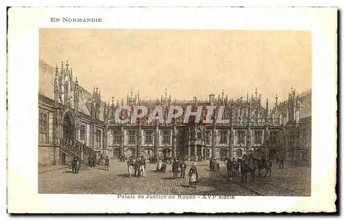 Cartes postales En Normandie Rouen Palais de Justice de Rouen