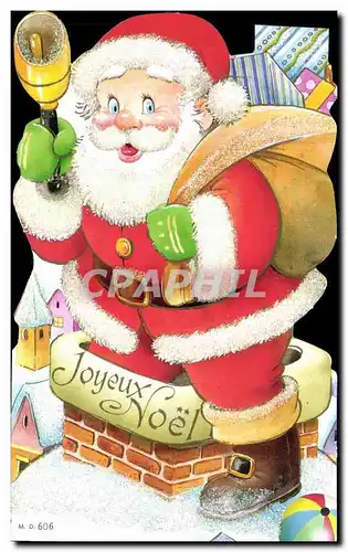 Cartes postales Joyeux Noel Santa Claus Christmas