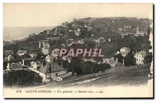 Cartes postales Sainte Adresse Vue General View