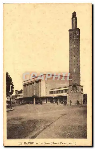 Cartes postales Le Havre La Gare