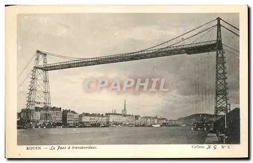 Cartes postales Rouen Le Pont a Transbordeur