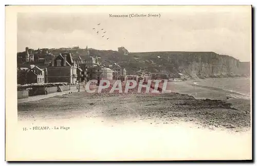 Cartes postales Fecamp La Plage