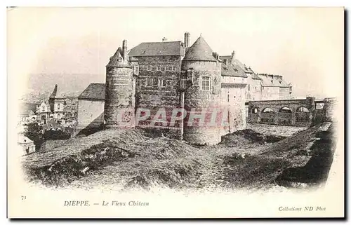 Cartes postales Dieppe Le Vieux Chateau