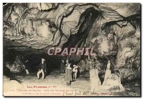 Cartes postales Les pyrenees Grottes De Gargas Une Des grandes salles dite salle de la cour d assises