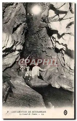 Ansichtskarte AK Les Grottes De Betharram Le Canal de Venise