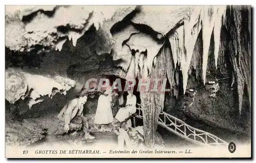 Ansichtskarte AK Les Grottes De Betharram Extremites des Grottes Interieures