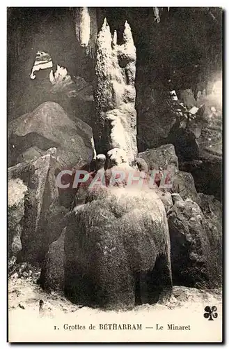 Cartes postales Grottes De Betharram Le Minaret