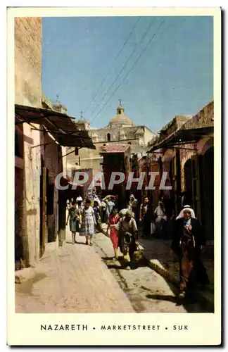 Cartes postales Nazareth Marketstreet Suk Israel