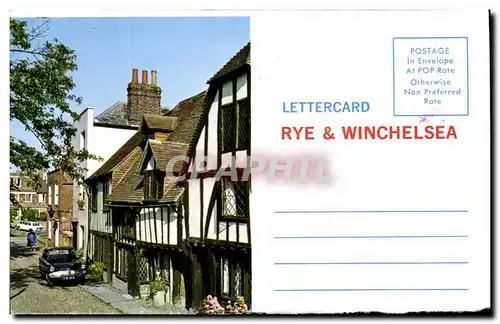 Ansichtskarte AK Lettercard Rye   Winchelsea