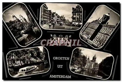 Cartes postales Groetten Uit Amsterdam