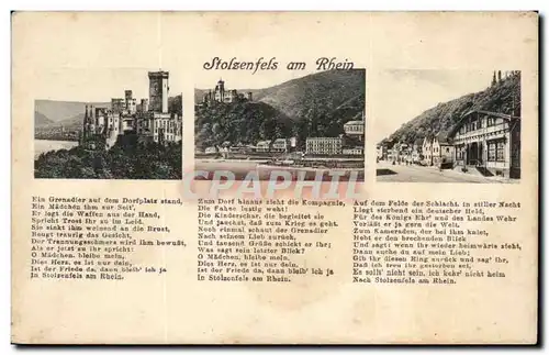 Cartes postales Stolzenfels am Rhein