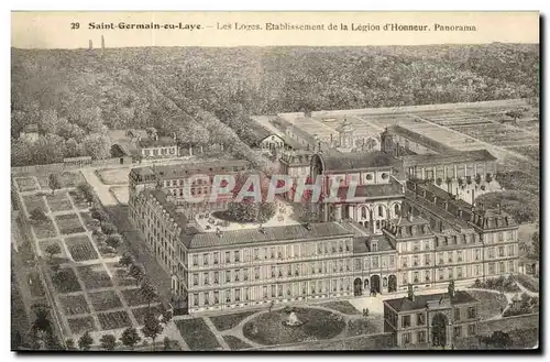 Cartes postales Saint Germain en Laye Les Loges Etablissement de la Legion d Honneur Panorama